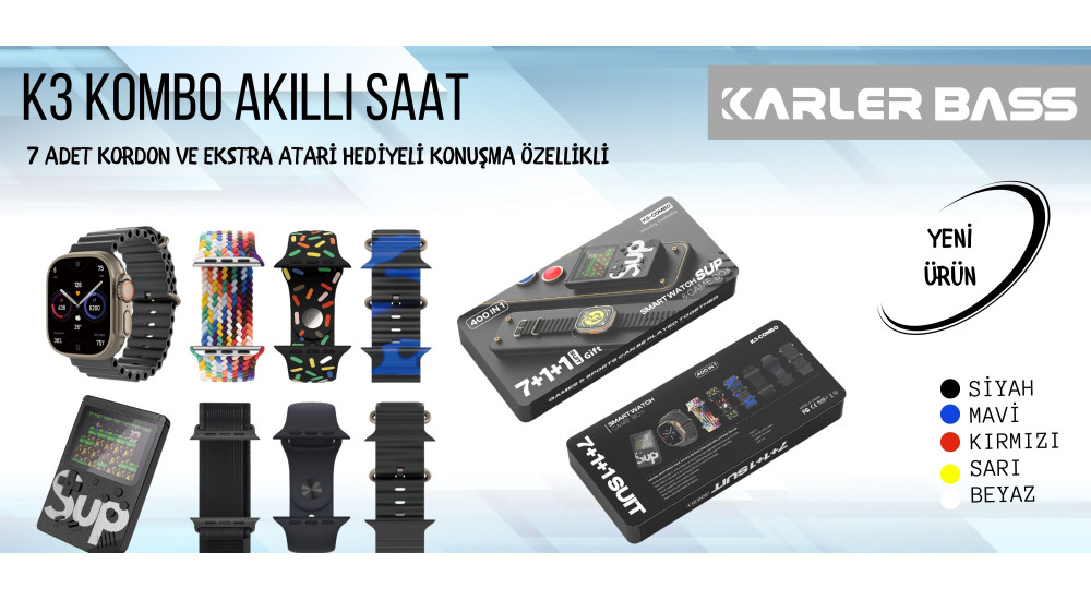 Karler Bass Akıllı Saatler