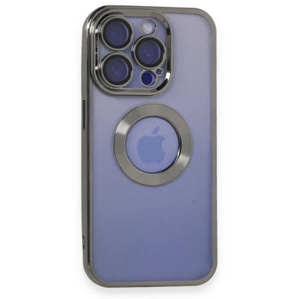 iPhone 15 Pro Kılıf Slot Silikon - Titan Gri