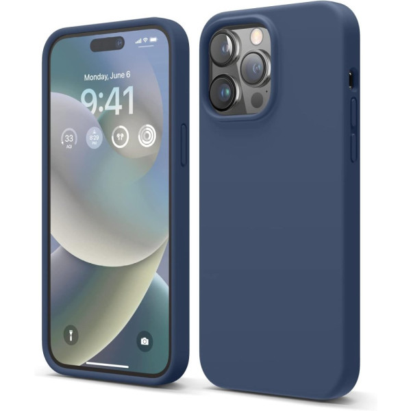 iPhone 13 Kılıf First Silikon - Lacivert