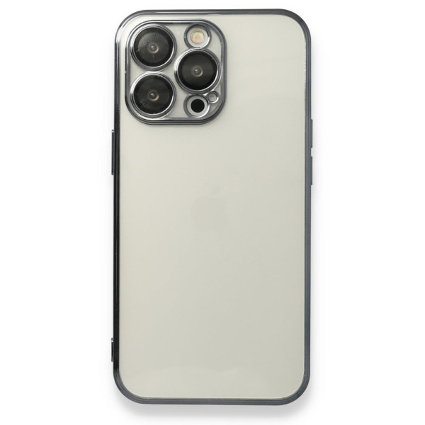 iPhone 14 Pro Max Kılıf Razer Lensli Silikon - Siyah
