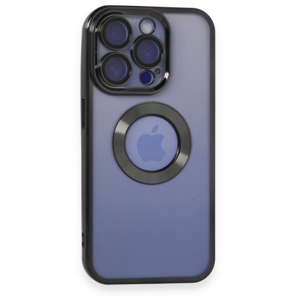 iPhone 15 Pro Max Kılıf Slot Silikon - Siyah