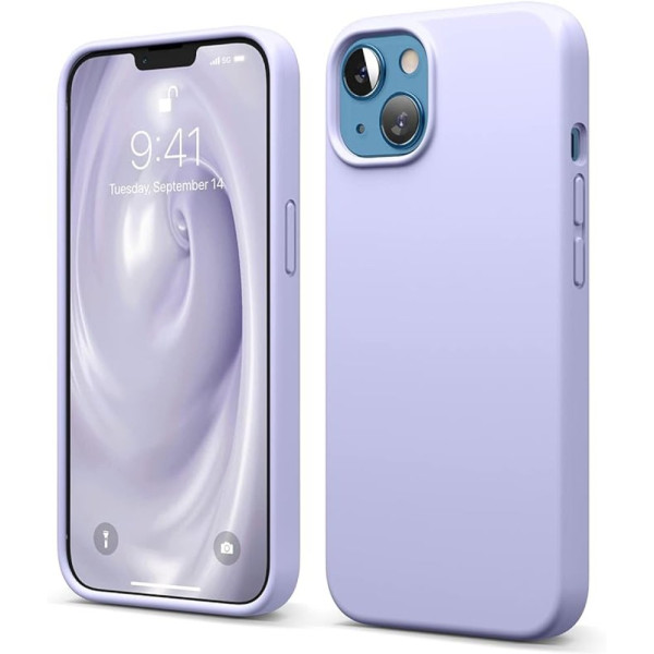 iPhone 13 Kılıf First Silikon - Lila