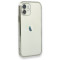iPhone 12 Kılıf Razer Lens Koruyucu Silikon - Gümüş