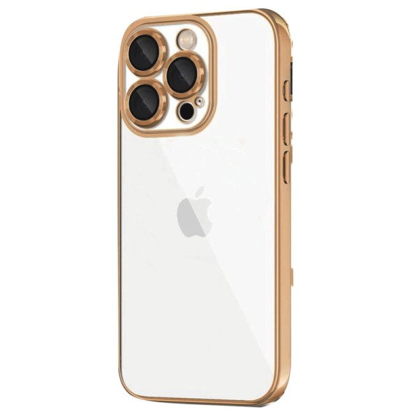 iPhone 16 Pro Max Kılıf Razer Lensli Silikon - Desert