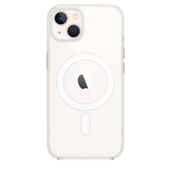 iPhone 15 Plus Kılıf Magneticsafe Şeffaf Silikon - Şeffaf