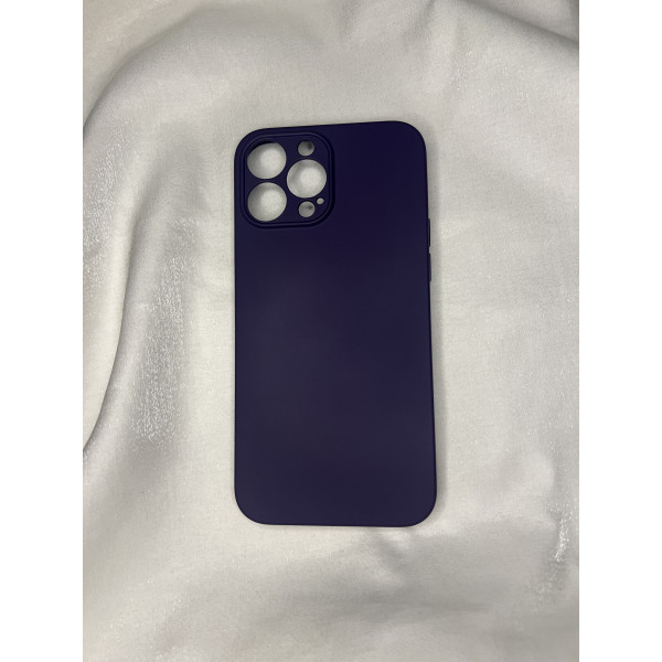 iPhone 13 Pro Max Kılıf First Silikon - Mor