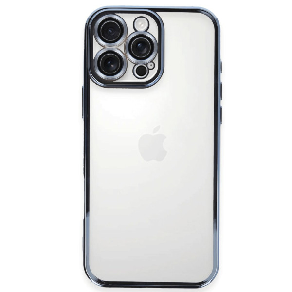 iPhone 16 Pro Kılıf Razer Lens Koruyucu Silikon - Açık Mavi