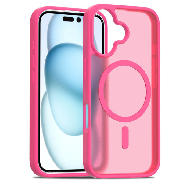 iPhone 16 Jota Magsafe Kapak - Rose