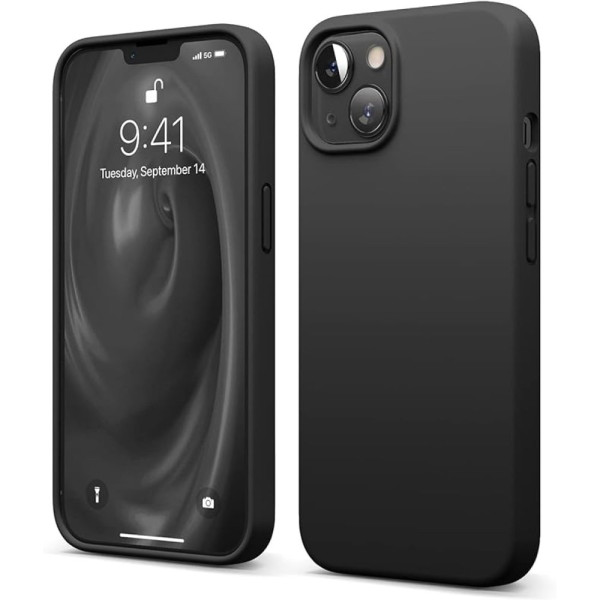 iPhone 13 Kılıf First Silikon - Siyah