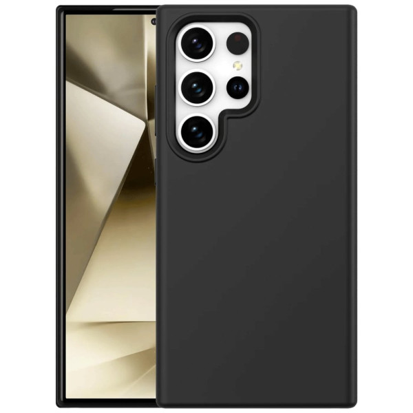 Samsung Galaxy S24 Ultra Kılıf First Silikon - Siyah