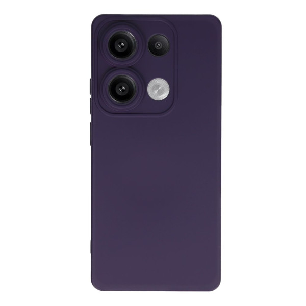 Xiaomi Redmi Note 13 4G Kılıf Nano içi Kadife Silikon - Lacivert