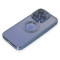 iPhone 15 Pro Max Kılıf Slot Silikon - Sierra Blue