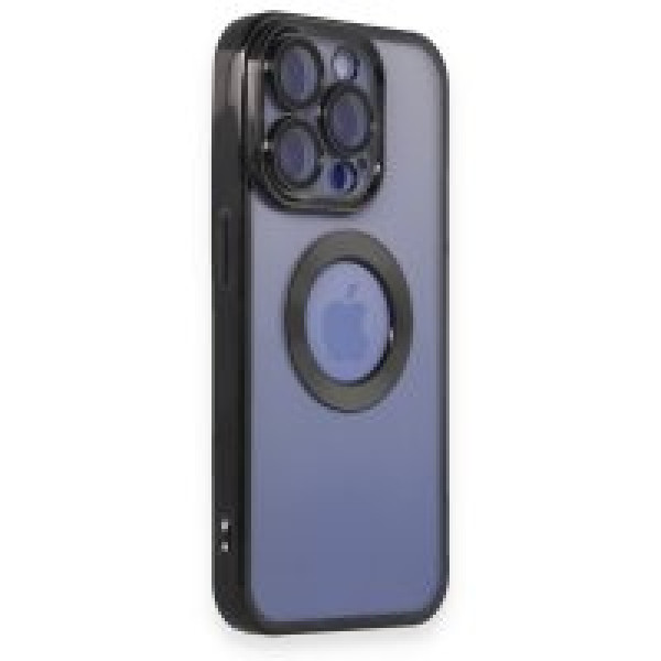 iPhone 15 Pro Max Kılıf Slot Silikon - Siyah