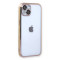 iPhone 13 Kılıf Razer Lensli Silikon - Gold