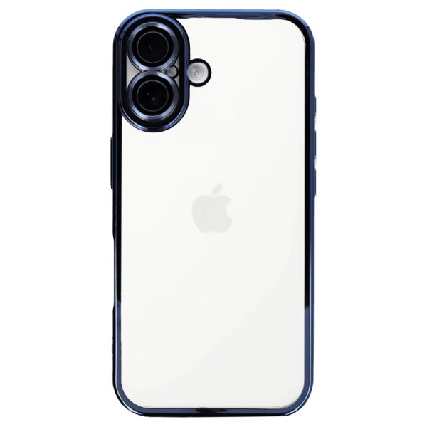 iPhone 16 Kılıf Razer Lens Koruyucu Silikon - Mavi